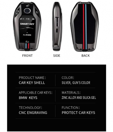 Carcasa protectie cheie BMW 5 7 Series G11 G12 G30 G31 G32 i8 I12 I15 G01 G02 G05 G07 X7 [9]