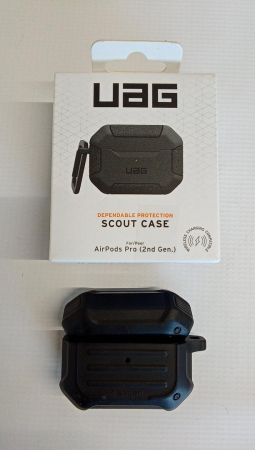 Carcasă UAG Scout pentru AirPods Pro (2nd Generation 2022) Negru [1]