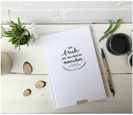 Carte de oaspeți de nuntă amuzantă, cu întrebări de completat, limba germană, 17 x 24.5 cm [7]