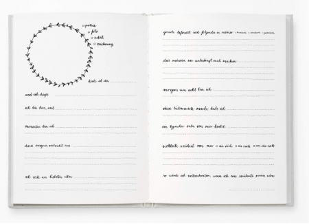 Carte de oaspeți de nuntă amuzantă, cu întrebări de completat, limba germană, 17 x 24.5 cm [6]