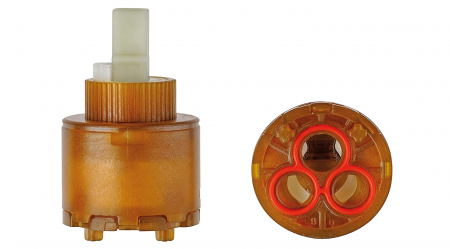 Casa, Gradina & Bricolaj - Cartus ceramic Paini, diametru 35 cm fara distribuitor, maro, 53CC956GM