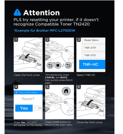 Cartuș de toner compatibil Timink TN2420 [5]