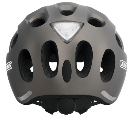 Casca de bicicleta ABUS 66742 cu bec LED, argintiu (metalic), marimea S(48-54 cm) [5]