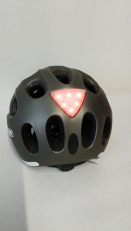 Casca de bicicleta ABUS 66742 cu bec LED, argintiu (metalic), marimea S(48-54 cm) [2]