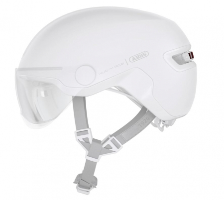 Ciclism - Casca de bicicleta ABUS HUD-Y ACE City, unisex, alb, M 54-58 cm