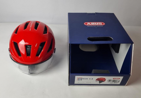 Cască de bicicletă ABUS Pedelec 2.0 ACE, rosie [1]