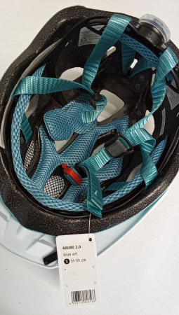 Cască de bicicletă ABUS unisex cu lumina LED, albastră, marimea S(51-55 cm) [3]