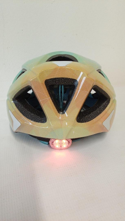 Cască de bicicletă ABUS unisex cu lumina LED, albastră, marimea S(51-55 cm) [2]