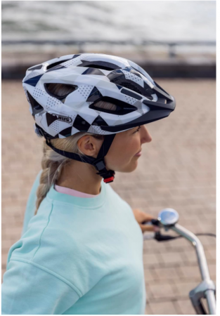 Cască de bicicletă ABUS unisex cu lumina LED, albastră, marimea S(51-55 cm) [6]