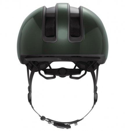 Cască de bicicletă ABUS Urban HUD-Y cu lumină spate LED, inchidere magnetică, unisex, marime M(54-58cm), verde [4]