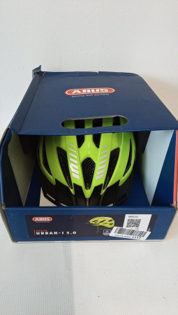 Casca de bicicleta ABUS Urban-I 3.0 City, cu lumina spate, viziera si inchidere magnetica, unisex, marime L (56-61cm) [4]
