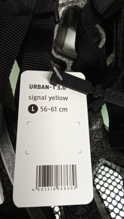 Casca de bicicleta ABUS Urban-I 3.0 City, cu lumina spate, viziera si inchidere magnetica, unisex, marime L (56-61cm) [3]