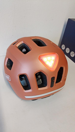 Casca de bicicleta ABUS Youn-I 2.0, cu lumina pentru copii, M 52-57 cm [2]