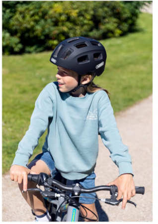 Casca de bicicleta ABUS Youn-I 2.0 cu lumina, verde, unisex, marime M(52-57 cm) [8]