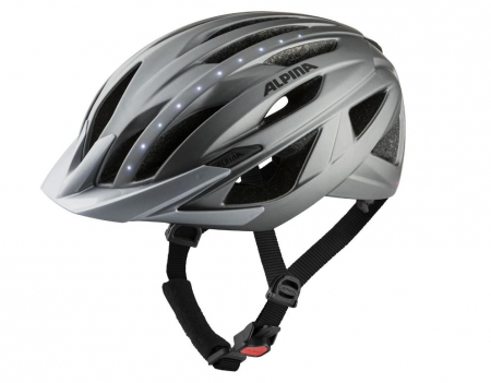 TOATE PRODUSELE - Casca de bicicleta ALPINA Haga cu LED, unisex pentru adulți, 55-59 cm