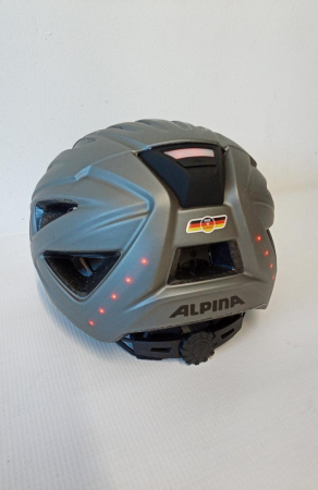 Casca de bicicleta ALPINA Haga cu LED, unisex pentru adulți, 55-59 cm [2]