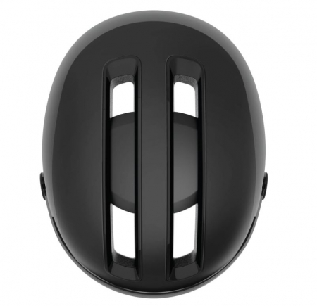 Cască de bicicletă cu vizieră ABUS City HUD-Y ACE, unisex, negru, M 54-58 cm [6]