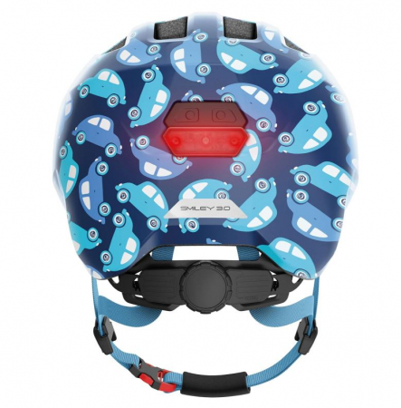 Casca de bicicleta pentru copii ABUS Smiley 3.0 LED, unisex, albastru, M 50-55 cm [5]