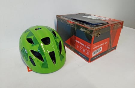 Casca de bicicleta pentru copii ALPINA Ximo Flash, verde, 49-54 cm [1]