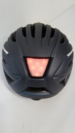 Casca de bicileta Alpina HAGA DO indigo mat, lumina spate, marime 58-63 cm [2]