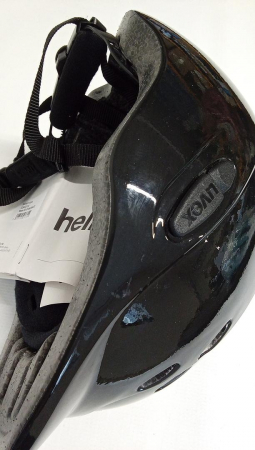 Cască de călărie pentru copii uvex Onyxx Shiny, Negru strălucitor, Marime XS 49-54 cm [4]