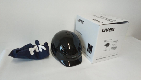 Cască de călărie pentru copii uvex Onyxx Shiny, Negru strălucitor, Marime XS 49-54 cm [1]