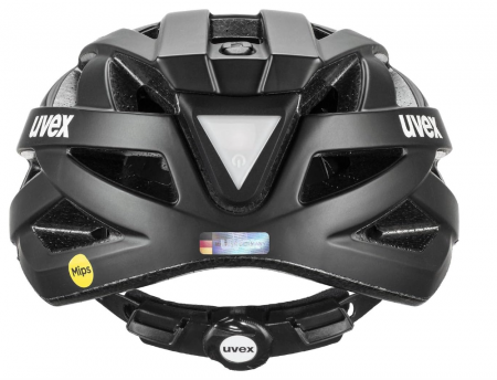 Cască de ciclism unisex pentru adulți Uvex City i-vo MIPS, negru mat, lumina LED, marimea 56-60 cm [5]
