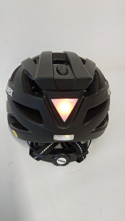 Cască de ciclism unisex pentru adulți Uvex City i-vo MIPS, negru mat, lumina LED, marimea 56-60 cm [2]