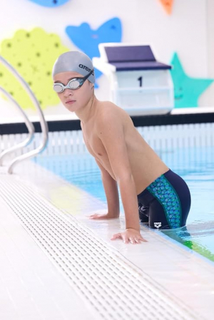 Cască de înot unisex Arena pentru copii, silicon, fuxia, mărime unică [4]