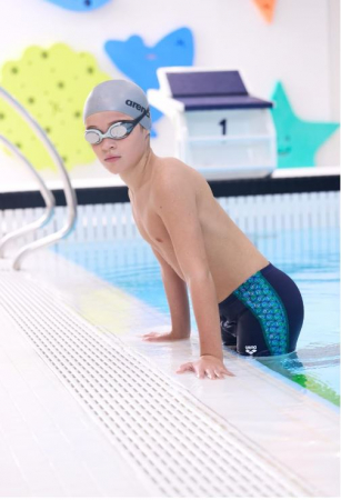 Casca de inot unisex din silicon pentru copii Arena Classic [5]