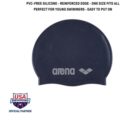 Casca de inot unisex din silicon pentru copii Arena Classic [3]