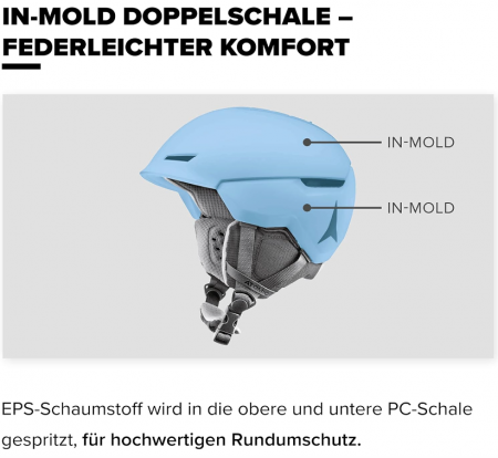 Cască de schi Atomic, Unisex, Revent+ LF, Negru, AN5005630L [5]