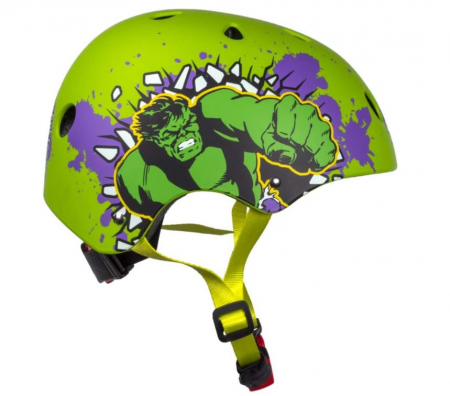 Casca de skateboard pentru copii Disney Hulk, verde, M 52-56 cm [3]