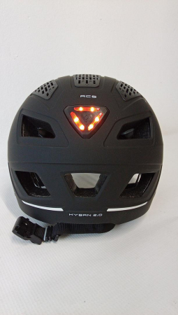 Casca pentru bicicleta ABUS Hyban 2.0 ACE City unisex, cu lumina pe spate, marimea XL(58-63 cm) [1]