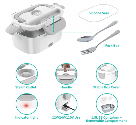Caserola electrica IRIPLEZO 3 în 1, 1.5 L [4]