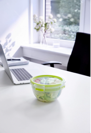 Caserolă pentru salată EMSA 2,6 L + 2 compartimente, Cutie de pranz, N1071300 [7]