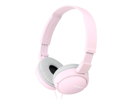 Casti Audio On Ear Sony MDR-ZX110P, Cu fir, Roz [0]