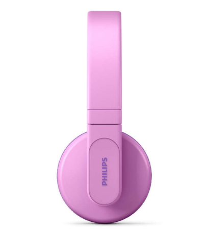 Casti audio over the ear Philips Kids, Lighting, Bluetooth, autonomie 28 ore, roz [3]