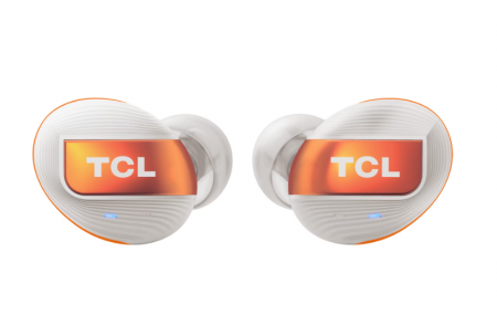 Casti bluetooth TCL True Wireless, Alb/Orange [3]