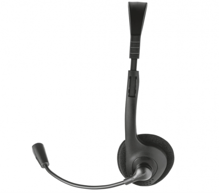 Casti cu microfon Trust Primo Chat, 21665, negru [5]