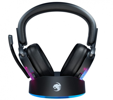 Casti de gaming Roccat Syn Max Air, Wireless, RGB, negru [11]