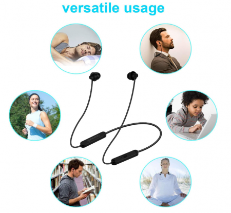 Căști fără fir GOOJODOQ, intraauriculare, Bluetooth 5.0 [5]