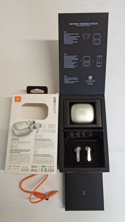 Casti fara fir in-ear JBL Live Pro 2 TWS, True Wireless, Noise Cancelling, IPX5, Silver [1]