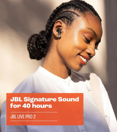 Casti fara fir in-ear JBL Live Pro 2 TWS, True Wireless, Noise Cancelling, IPX5, Silver [2]
