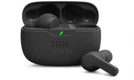 Casti fara fir JBL Wave Beam, in-ear, bluetooth, negru [0]