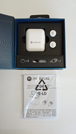 Căști fără fir Motorola Sound Moto Buds 120, Alb [1]