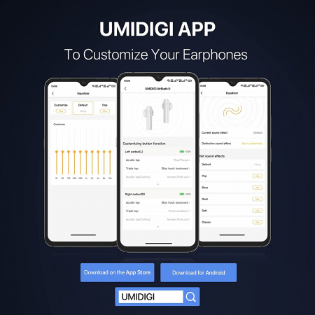 Căști fără fir UMIDIGI AirBuds U cu microfoane [3]