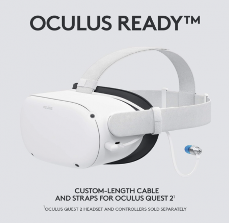 Căști gaming Logitech G333 VR pentru Oculus Quest 2, Oculus Ready [2]
