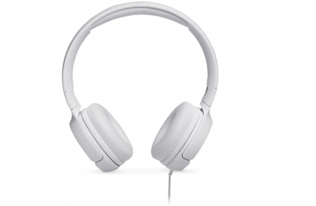 Casti on-ear cu fir JBL Tune 500 de la Harman, alb [0]