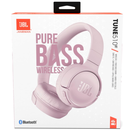 Casti on-ear JBL Tune 510, Bluetooth 5.0, autonomie 40 ore, roz [6]